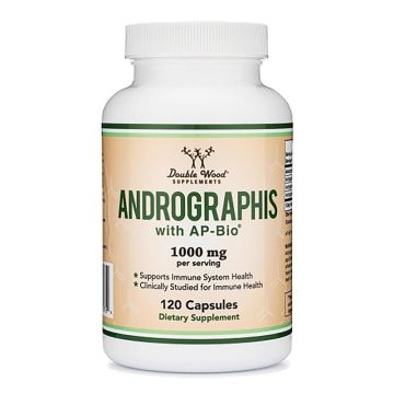 Андрографис 300 mg х120 капсули Double Wood