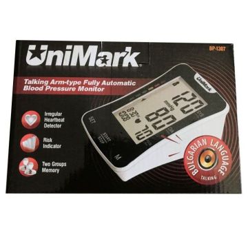 Unimark BP 1307 Talking Говорещ апарат за измерване на кръвно налягане