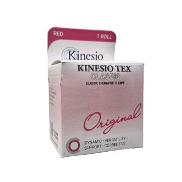 Kinesio Tex Classic Терапевтична лента Червена 5см х 4м