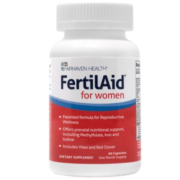 Фертилейд за жени за фертилитет х90 капсули - Fairhaven Health