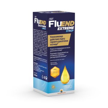 FluEnd Extreme Сироп за чисти дихателни пътища х150 мл Sun Wave Pharma