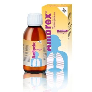 Амбрекс Сироп при кашлица х150 мл Nobel Pharma