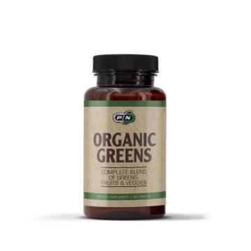 Greens Organic Био екстракти от зелени храни х60 таблетки Pure Nutrition