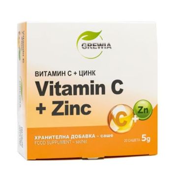 Витамин C и Цинк х20 сашета Grewia