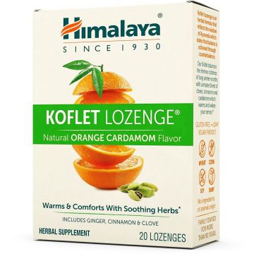 Himalaya Koflet Бонбони с аромат на портокал и кардамон х20 бонбона