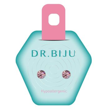 Dr.Biju Хипоалергенни обеци Xirius Light Rose 5.3 мм, DXI53C223