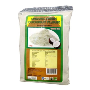 Burel Organics Био кокосово брашно х500 грама