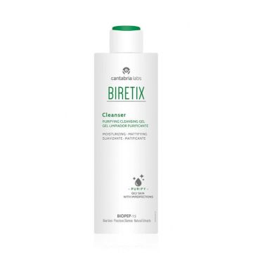 Cantabria Labs Biretix Почистващ гел за лице за смесена, мазна и склонна към акне кожа x200 мл