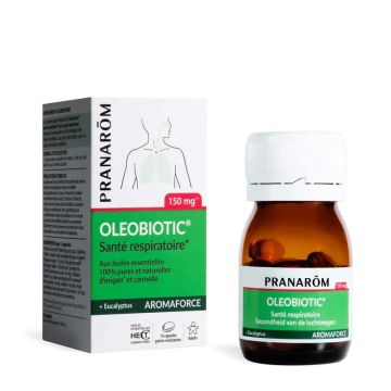 Oleobiotic Респираторно здраве х15 капсули Pranarom