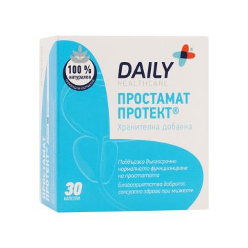 Daily Простамат протект за нормално функциониране на простата x30 капсули