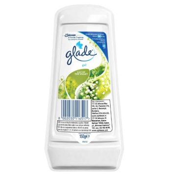 Glade Gel Lily Of The Valley Ароматизатор за стая с аромат на момина сълза x150 грама