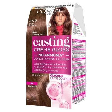 Loreal Paris Casting Creme Gloss Боя за коса без амоняк x120 мл, 600 Dark Blonde