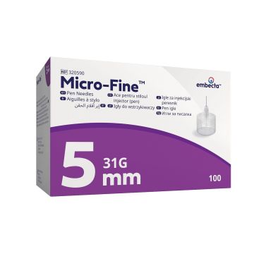 Embecta Micro Fine Plus Игла за писалка 5мм х100 броя