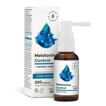 Мелатонин и Маточина Орален спрей за здрав сън и релаксация х30 мл Aura Herbals
