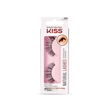 Kiss Natural Lashes Stunning Изкуствени мигли от естествен косъм