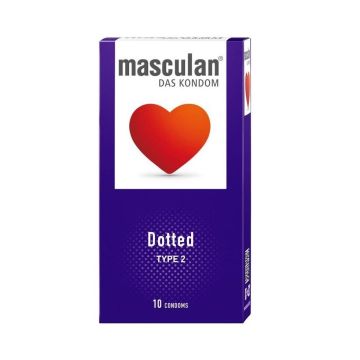 Masculan Dotted Презервативи x10 броя