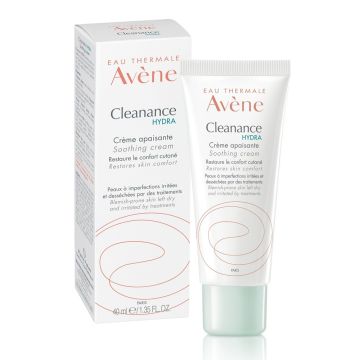 Avene Cleanance Hydra Успокояващ крем за лице за раздразнена кожа x40 мл