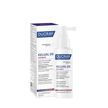 Ducray Kelual DS Успокояващ спрей против тежък пърхот с интензивен х100 мл