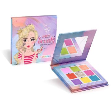 Golden Rose Miss Beauty Палитра сенки за очи Colordrop x9 цвята