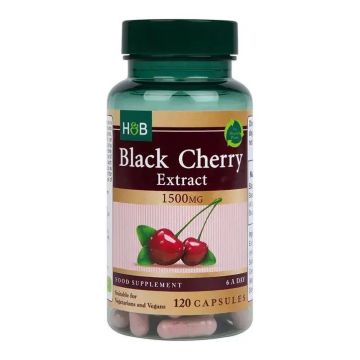 Черна череша екстракт х120 капсули Holland & Barrett