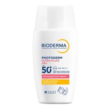 Bioderma Photoderm Ultra-fluid AR+ Слънцезащитен флуид за чувствителна и реактивна кожа SPF50+ x40 мл