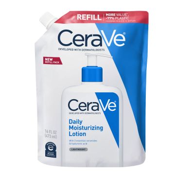 CeraVe Хидратиращ лосион за суха и много суха кожа х473 мл, рефил