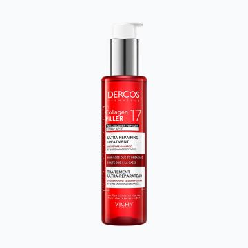 Vichy Dercos Collagen 17 Filler Ултра-възстановяваща терапия за коса с про-колагенови пептиди х150 мл