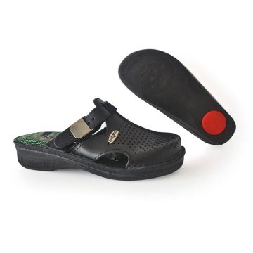 Mat Star Дамски медицински чехли 7512 Black, №40