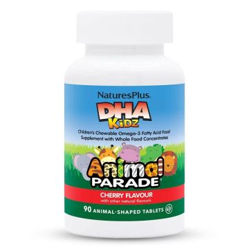 DHA за деца x90 дъвчащи таблетки, Animal Parade