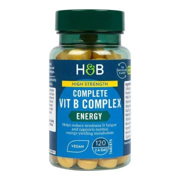 Complete Vit B Complex Energy Витамин В комплекс х120 таблетки Holland & Barrett