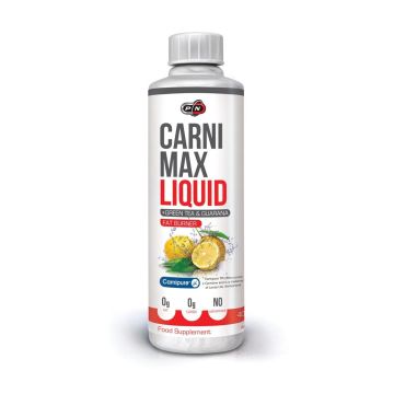 Carni Max Liquid Л-Карнитин с гуарана и зелен чай х500 мл Pure Nutrition