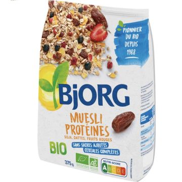 Bjorg Био протеиново мюсли х375 г