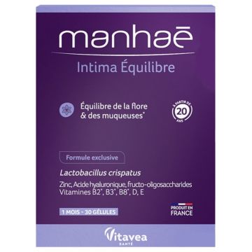 Manhae Intima за балансирана вагинална флора х30 капсули Vitavea