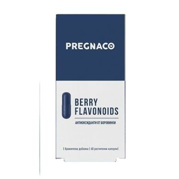 Berry Flavonoids Антиоксиданти от боровинки х60 капсули Pregnaco