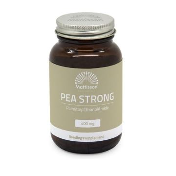 PEA Strong палмитоилетаноламид срещу болка и възпаление 400 mg х90 капсули Mattisson Healthstyle