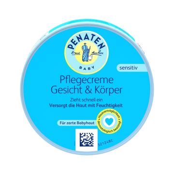 Penaten Baby Sensitive Хидратиращ бебешки крем за лице и тяло х100 мл