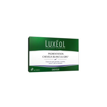 Pigmentation Cheveux Blancs and Gris Формула против посивяване на косата х30 капсули Luxéol