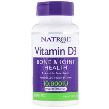 Витамин D3 10000IU х60 таблетки Natrol