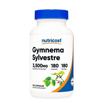 Гимнема при диабет 3500 mg х180 капсули Nutricost