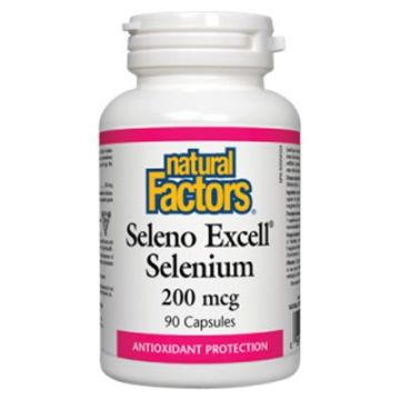 Natural Factors Селен 200мкг  х90 капсули