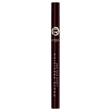 Loreal Haute Precision Течна очна линия с ултра прецизен апликатор х1 мл, 050 Burgundy Cashmere
