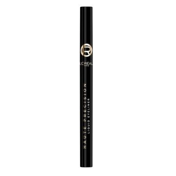 Loreal Haute Precision Течна очна линия с ултра прецизен апликатор х1 мл, 010 Black Silk
