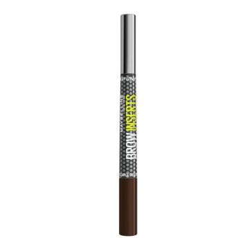 Maybelline Brow Inserts 2in1 Писалка с троен връх и гел за вежди с четка х1,25 мл, цвят 4,5 Ash Brown