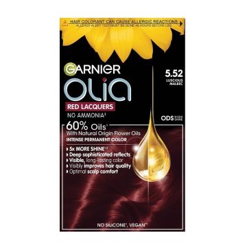 Garnier Olia Безамонячна боя за коса, 5.52 Luscious Malbes