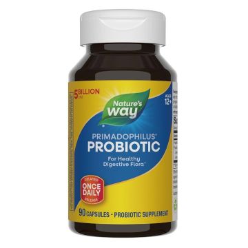 Primadophilus Probiotic Активни пробиотици за нормална чревна флора х90 капсули Nature’s Way