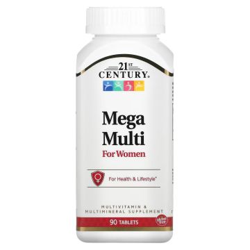 Mega Multi for Women Мултивитамини за жени х90 таблетки 21st Century