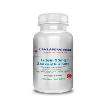 Лутеин и заексантин х30 софтгел капсули USA Laboratories