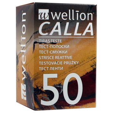 Wellion Calla Тест ленти за апарат за кръвна захар х50 броя
