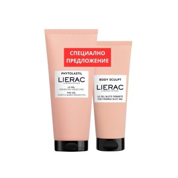 Lierac Phytolastil Гел против появата на стрии и стягащ гел за бюст