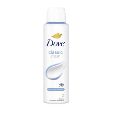 Dove Clasic Fresh Дезодорант против изпотяване х150 мл